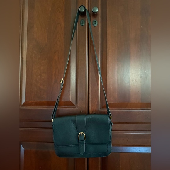 Fossil Zoey Black Leather Crossbody Bag - Picture 1 of 7